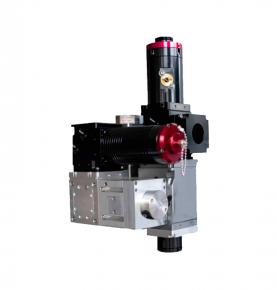 Thermostatic plastic swing welding head